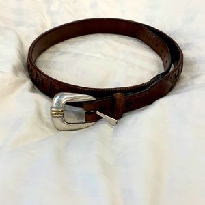 Sentry BraidedGenuine Leather Western Style Brown Belt, Size 34‎